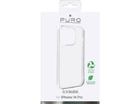 Puro 0.3mm Gjennomsiktig Mobildeksel for iPhone 14 Pro