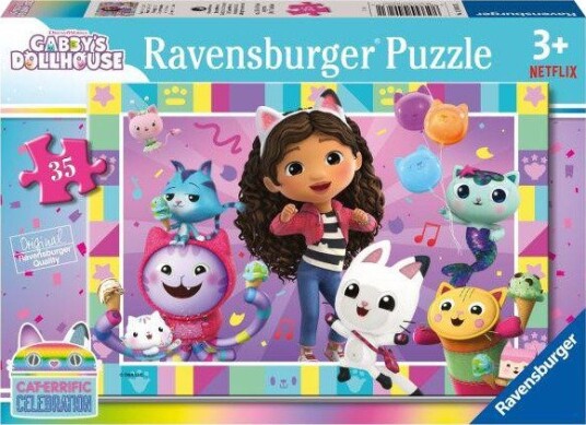 Ravensburger Puslespill 35 brikker Gabby's Dollhouse