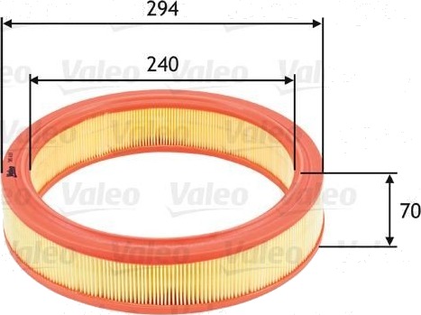 Luftfilter VALEO 585633