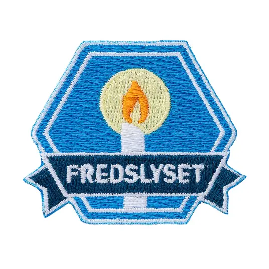 Fredslyset SS Motivasjonsmerke Fredslyset Fredslyset SS Motivasjonsmerke Fredslyset