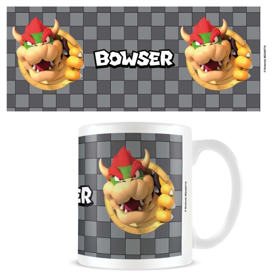 Pyramid International - Mug Super Mario Bowser 3D Port - White Pyramid International - Mug Super Mario Bowser 3D Port - White