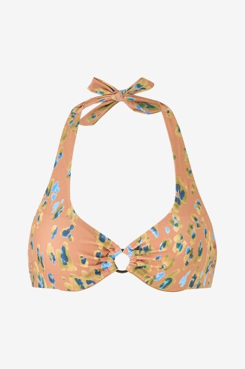 KAANDA Beach life   Bikini BH UW Halter Top w Removable Cups   Flerfarget