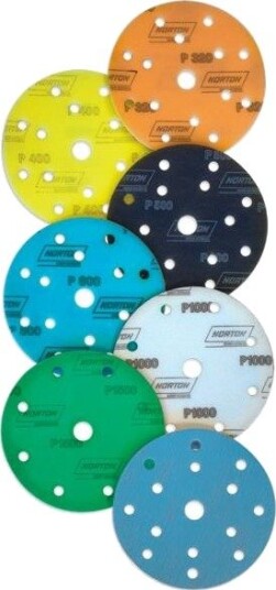 Norton Abrasives 66261110861 Slipeskivesett, eksentersliper