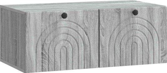 Vegghengt TV skap Grå sonoma 78,5 x 41 x 30 cm Konstruert tre Vegghengt TV skap Grå sonoma 78,5 x 41 x 30 cm Konstruert tre