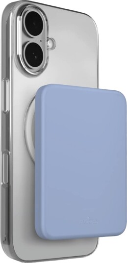 Puro 4200 mAh ultratynn MagSafe USB-C powerbank Blå