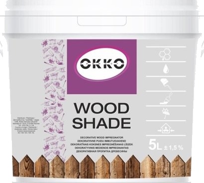 Okko Good Mood Treimpregnering Wood Shade White 5l