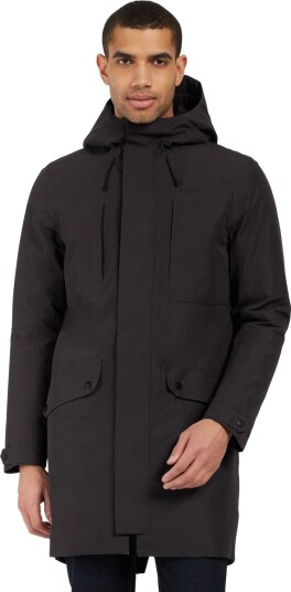 Didriksons Falke Usx Parka Black Black M Didriksons Falke Usx Parka Black Black M
