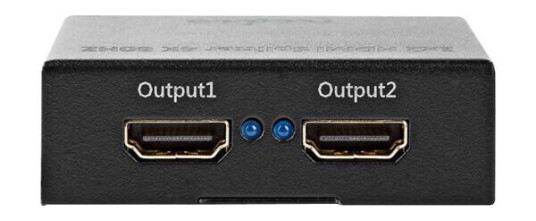 Nedis 2-Port 4K HDMI-Splitter 18 Gbps Metall Antrasitt