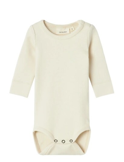 Lil"Atelier Nbngayo Ls Slim Body Lil Noos - Cream - 92