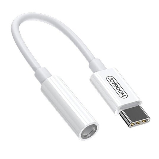 Joyroom Adapter USB-C til 3,5 mm for Samsung S20 til S24