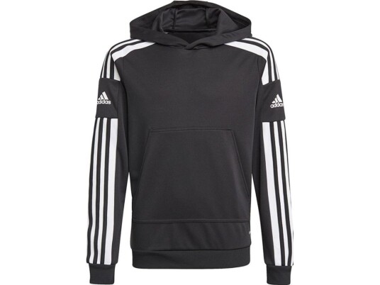 Barnebluse Adidas Squadra 21 Hoody Youth Svart Gk9544 (164Cm)