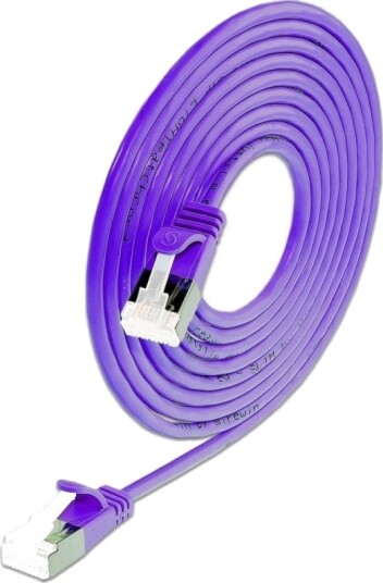 Wirewin Pkw Light Stp K6a 1,5 M Cat6a U/Ftp Stp Rj 45 Rj 45 Fiolett