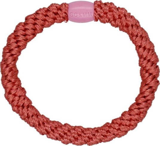 By Stær BRAIDED Hairtie Basic Raspberry