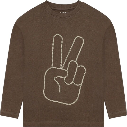 Minymo T-Shirt Ls CHOCOLATE CHIP 86