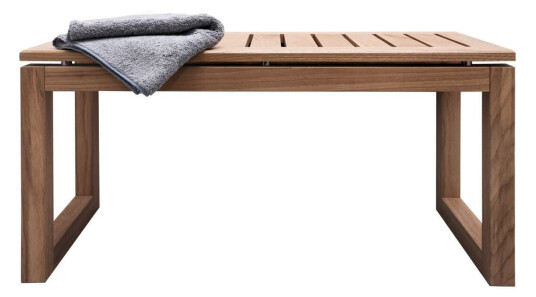 Korsbakken Benk 90 cm Lys Eik