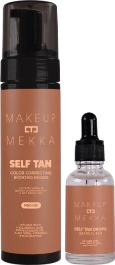 Makeup Mekka Makeup Mekka Self Tan Mousse & Drops Medium