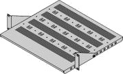 Schroff 19" Equipment Support Depth Adjustable 2 U 15 Kg 430 Mm 300 Mm 20118-787