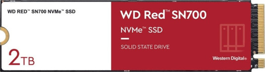 WD Red SN700 2TB NVMe SSD M.2 PCIe 3.0 for NAS