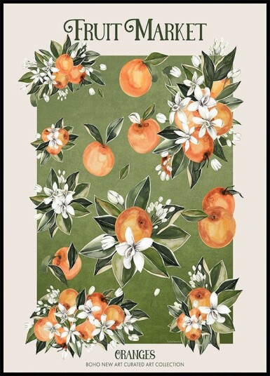 Citrus Blossom Harvest Poster Plakat / 40x50cm Citrus Blossom Harvest Poster Plakat / 40x50cm