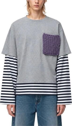 Loverboy by Charles Jeffrey, Herre, Topper, Flerfarget, L,