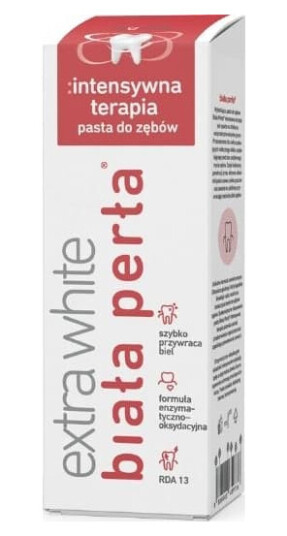 White Pearl Tannkrem Plus Intensive Therapy 75ml White Pearl Tannkrem Plus Intensive Therapy 75ml