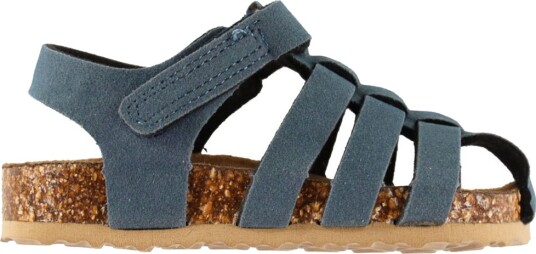mikk-line Sandal Suede Cork - Navy - 29
