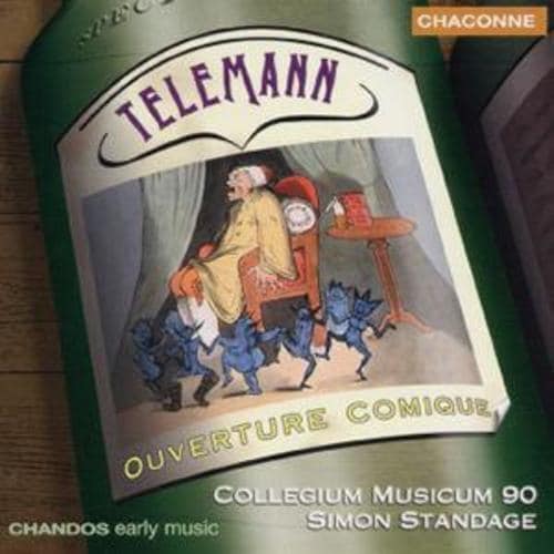 MediaTronixs Georg Philipp Telemann : Telemann, Georg Philipp - OUVERTURE COMIQUE CD (2000) Pre-Owned