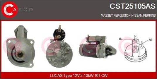 Starter CASCO CST25105AS Starter CASCO CST25105AS