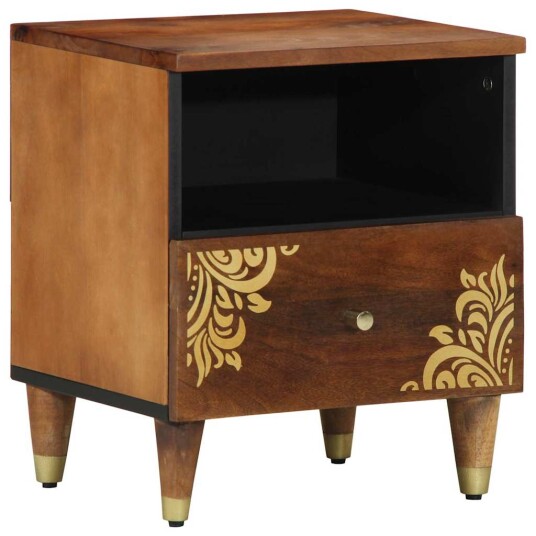 Nattbord 40x33x46 cm Solid Tre Mango