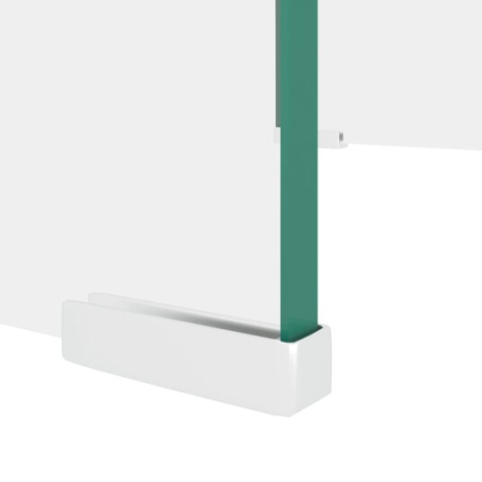 vidaXL TV-benk glass klar 40x25x11 cm 8718475529972 vidaXL TV-benk glass klar 40x25x11 cm 8718475529972