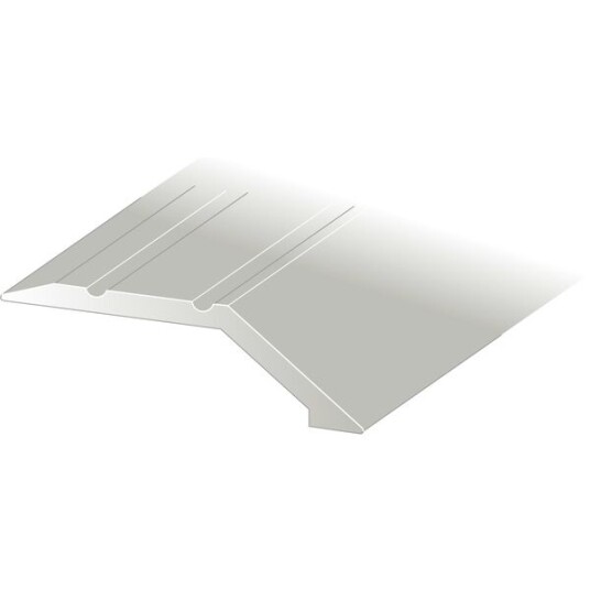 Lundbergs Nivålist Aluminium 10mm 37mm 2000mm