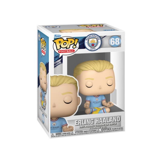 Funko POP Erling Haaland Manchester City Figurer i Displayeske
