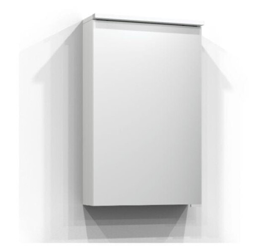 Svedbergs Bloc Speilskap Hvit / 45cm Nei