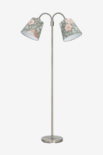 PR Home   Gulvlampe Amy Flex 2 krom   Grønn