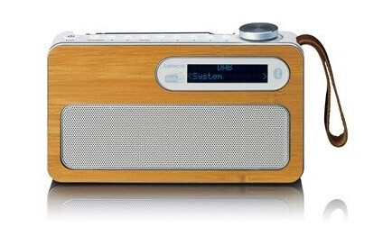 Lenco PDR-040 DAB+ Radio med Bluetooth i Bambu Lenco PDR-040 DAB+ Radio med Bluetooth i Bambu
