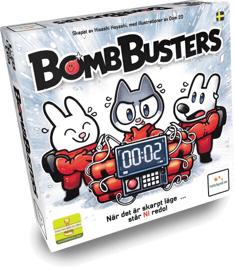 Spilbræt Bomb Busters (Se) - Multi/patterned - ONE SIZE