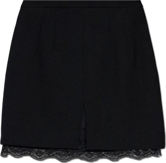 Dolce & Gabbana Dame Skjørt Svart XS, Dolce & Gabbana Dame Skjørt Svart XS,