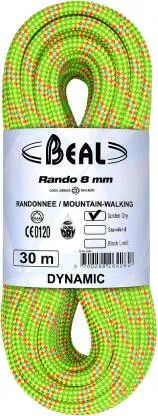 Beal Rando 8mm Golden Dry yellow 30m
