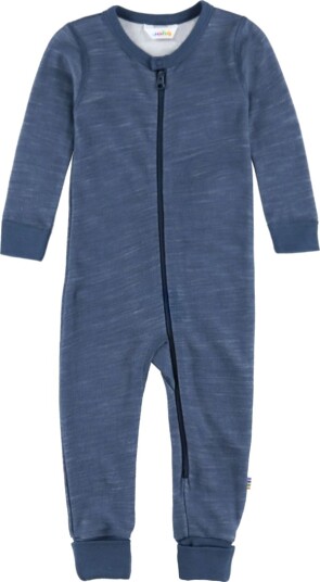 Joha Jumpsuit m. Fot Ull Blå Joha 80 Jumpsuit