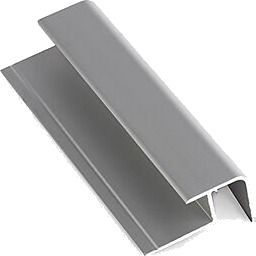 Fibo hjornelist utvendig aluminium smal 2400 mm Fibo hjornelist utvendig aluminium smal 2400 mm