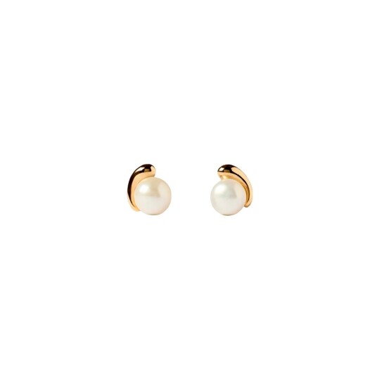 PD PAOLA Pdpaola La Perla Stud Earrings Guld One Size PD PAOLA Pdpaola La Perla Stud Earrings Guld One Size