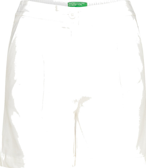 United Colors of Benetton Bermuda - White - 42