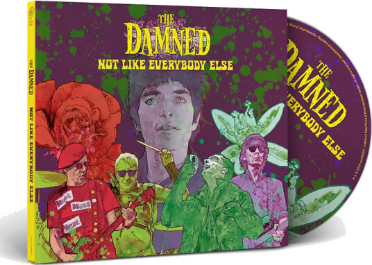 The Damned Not Like Everybody Else CD