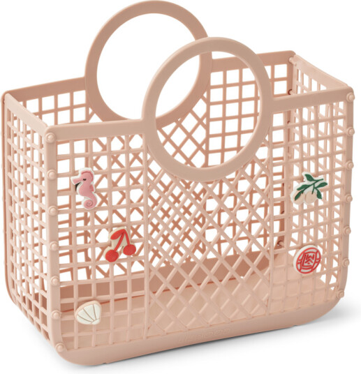 Liewood Samantha Basket With Charms Pink ONE SIZE Liewood Samantha Basket With Charms Pink ONE SIZE