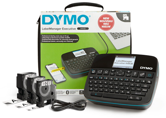 Dymo LabelManager 640 CB Etikettskriver Bluetooth 3x D1 tape