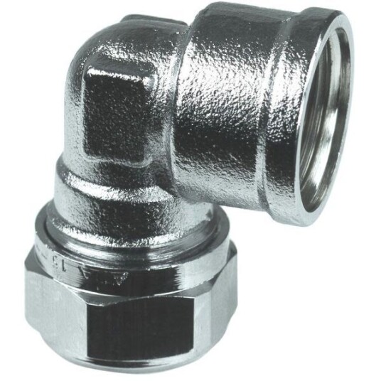 Gelia 3006147012 Klemringkobling Inv. gjenge, vinkel, forkrommet 15 x G15