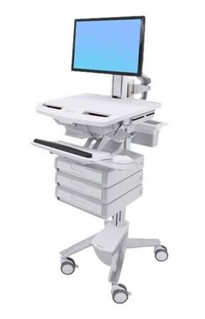 Ergotron StyleView Cart with LCD Pivot 3 Drawers