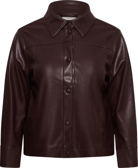 Kaffe Curve Kcarensa Jacket Brown 44 Kaffe Curve Kcarensa Jacket Brown 44