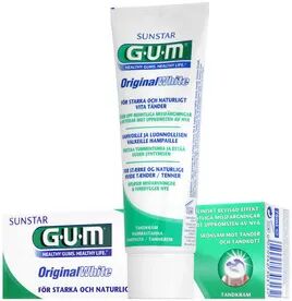 Sunstar GUM Gum Original White Tannkrem - 75 ml