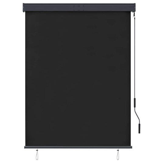 vidaXL Utendørs rullegardin 120x250 cm antrasitt